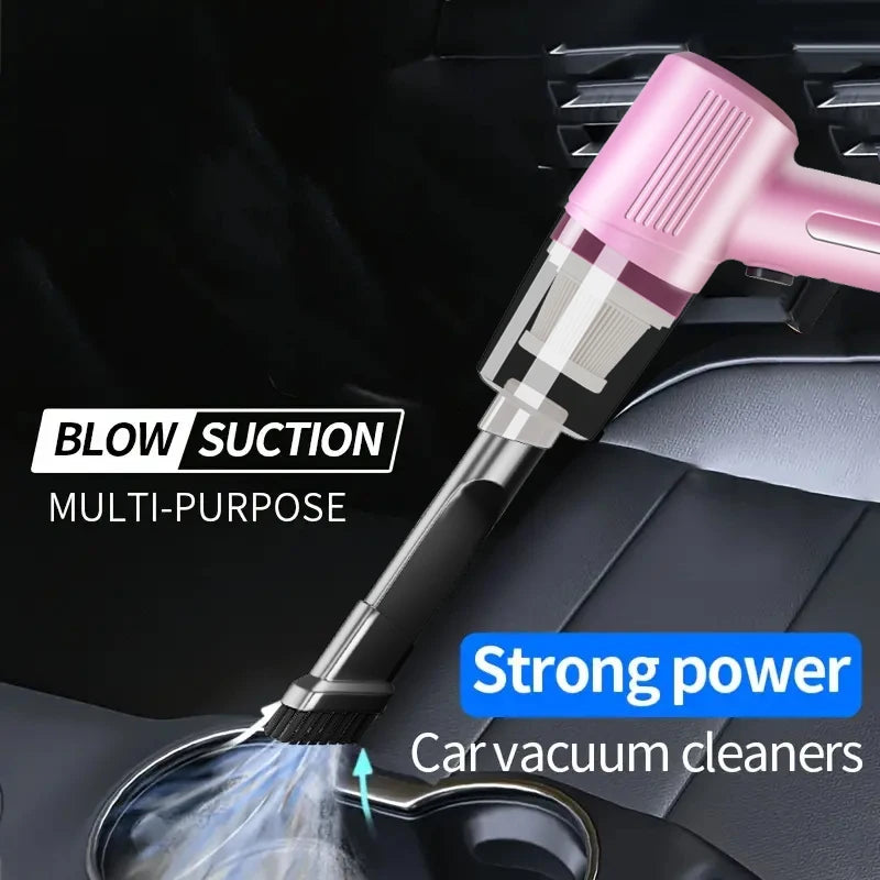 Xiaomi Mini Portable Wireless Car Vacuum Cleaner Multifunctional High-power Suction and Blowing Integrated Cleaning Appliance