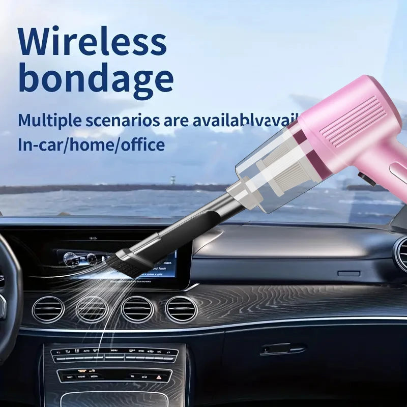 Xiaomi Mini Portable Wireless Car Vacuum Cleaner Multifunctional High-power Suction and Blowing Integrated Cleaning Appliance